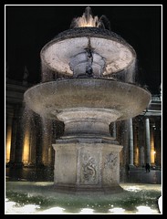 'Fountain by night' - Piazza San Pietro, Roma