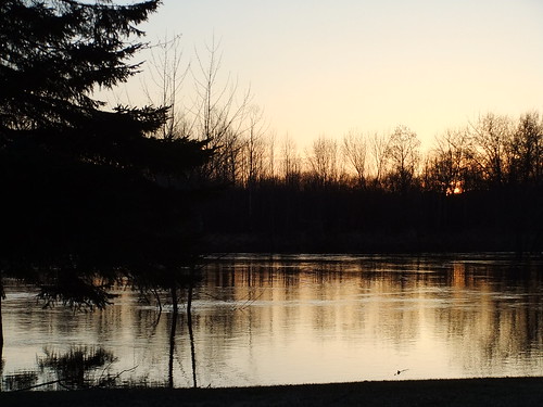 sunset river eau rivière calme paix couchédesoleil tranquillité