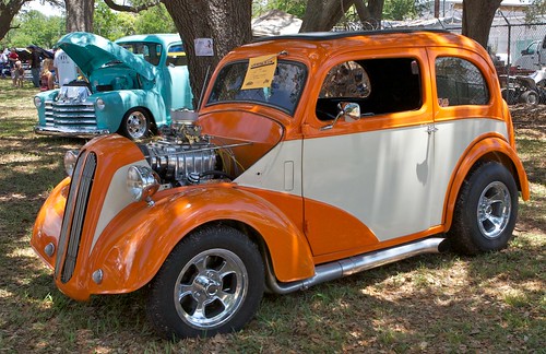 show county orange tractor 1948 car truck freedom texas motorcycles fest wharton 48 supercharger supercharged anglia blower blowen
