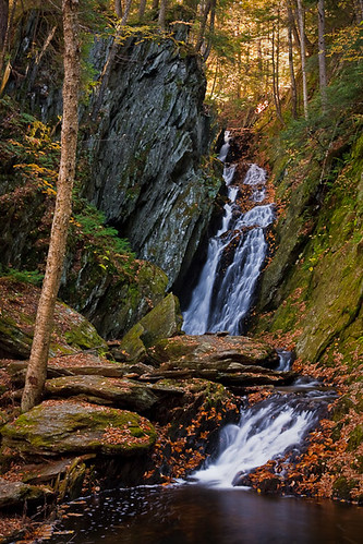 color fall water creek river ma flow waterfall stream massachusetts foliage trail berkshires mohawk cascade savoy