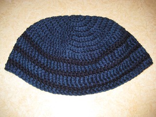 Crocheted gift hat