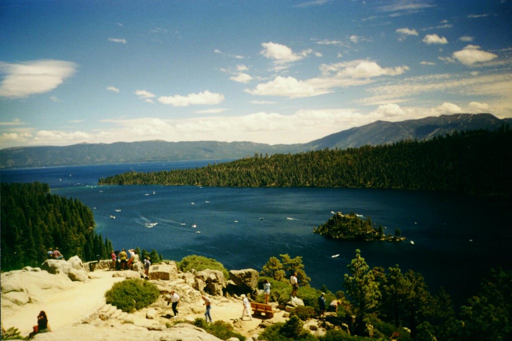 Lake Tahoe And Its Floating Skate Ramp