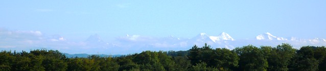 View of the Bernese Alps from Feldbrunnen