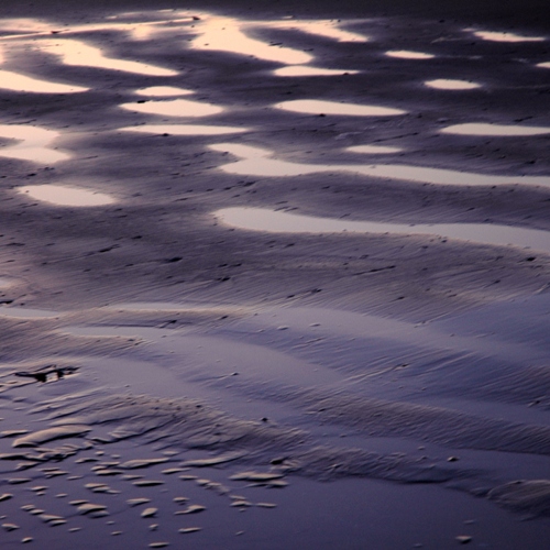 sunset france reflection beach evening sand tide sable abstraction soir reflexion plage 2009 coucherdesoleil marée eveningtide maréevespérale ©annedhuart