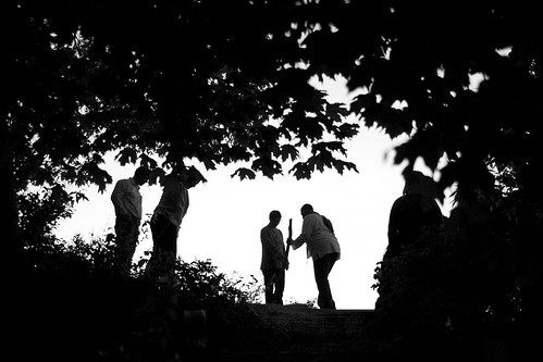 wedding silhouette sunrise nikkor24mmf28 nikond300 capenpark