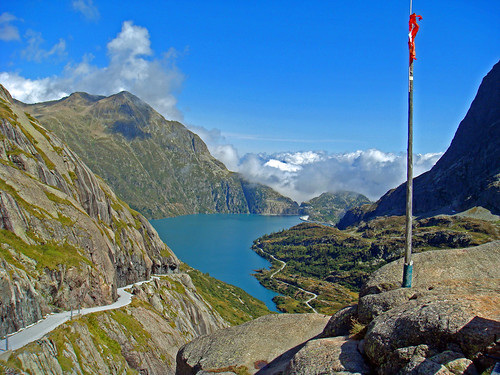 View of Lac d'Emosson