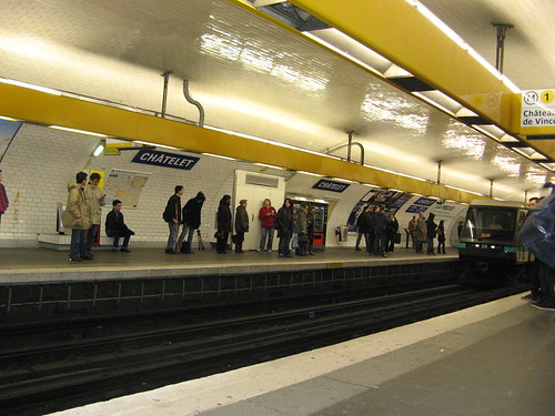 Metro Chtelet, Paris