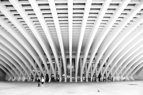 people bw españa lines architecture spain arquitectura flickr asturias bn calatrava oviedo centrocomercial mart lineas simetria asturies escala golddragon abigfave ltytr2 ltytr1 ltytr3 ltytr4 ltytr5 todojuanjo