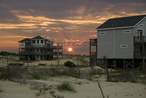 sunset outerbanks