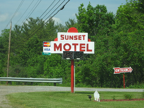 ohio signs highways roads us40 motels nationalroad