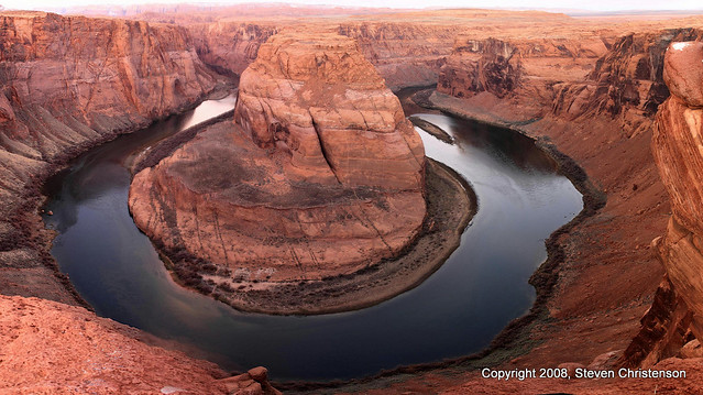 The Colorado River Makes A Grand Arc