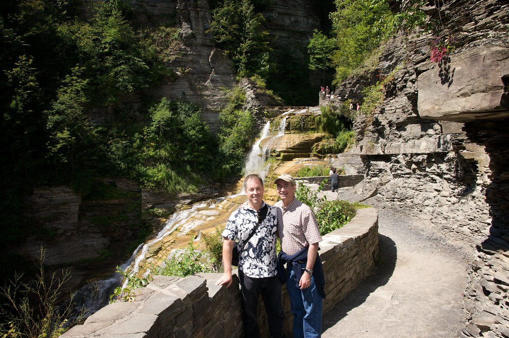 Keith and David at Lucifer Falls