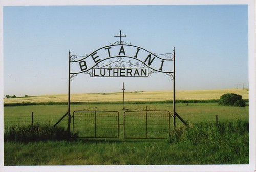 cemetery northdakota lutheran plains betaini