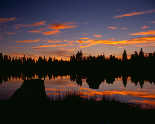 our sunset film clouds hearts landscape sunsets velvia stump 4x5 largeformat 100f velvia100f lakeputt
