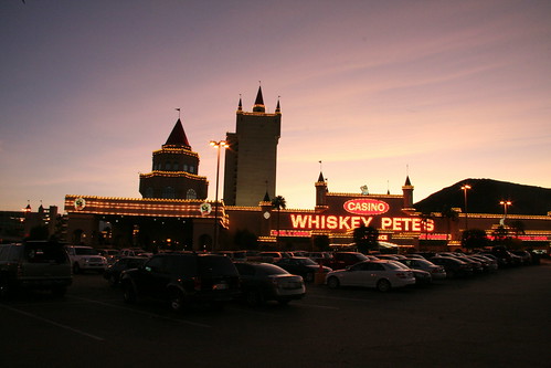sunset lights whiskey petes primm