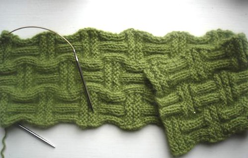 Basketweave (knitting) - Wikipedia, the free encyclopedia