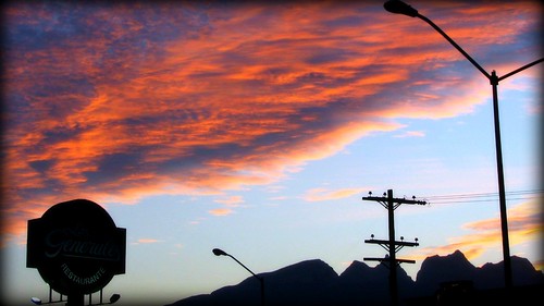 sunset sky cloud landscape mexico atardecer paisaje cielo nuevoleon nube 16x9 sannicolasdelosgarza febrero2008