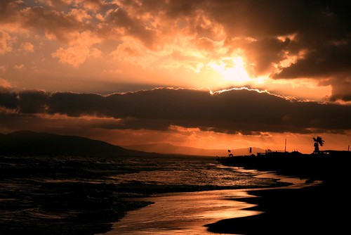 light sea vacation sky sun holiday beach clouds strand sunrise licht meer tunisia urlaub himmel wolken sonne sonnenaufgang tunesien sigma1770mm canoneos400d