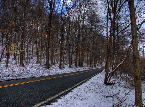 road trees winter usa snow geotagged country pa poconos hdr pennslyvania stroudsburg pocono 3xp hickoryvalleyroad