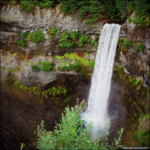 film nature mediumformat whistler waterfall outdoor britishcolumbia brandywinefalls