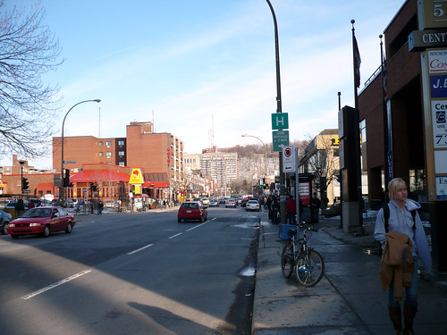 Côte-des-Neiges Road in Montreal.