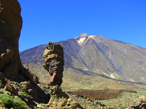 sun mountains volcano lava spain rocks tenerife aplusphoto