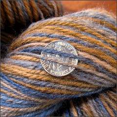 Copperhead 2 yarn, close-up