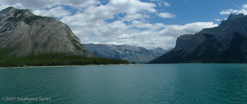 travel vacation panorama lake canada geotagged alberta banff lakeminnewanka minnewanka geo:lat=5128339364122659 geo:long=11537498474121094