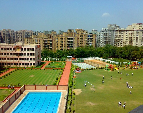 school houses india playground children cityscape apartment delhi swimmingpool capture newdelhi dwarka mahs n73 n73mobile mahsworld