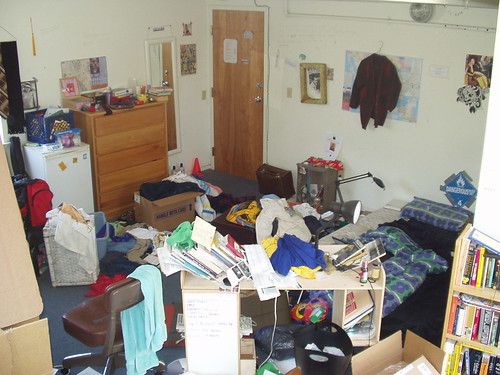 our very messy room