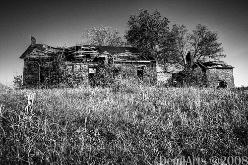blackwhite destruction country deserted hdr countryarchitecture