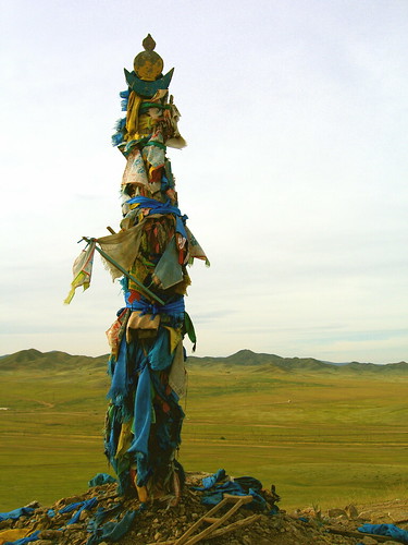 travel site prayer culture roadtrip flags altar adventure holy mongolia monuments ovoo zhuunkharaa