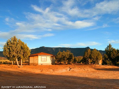 sunset arizona mountains digital canon eos rebel navajo outhouse hogan juniper reservation lukachukai xti chuska