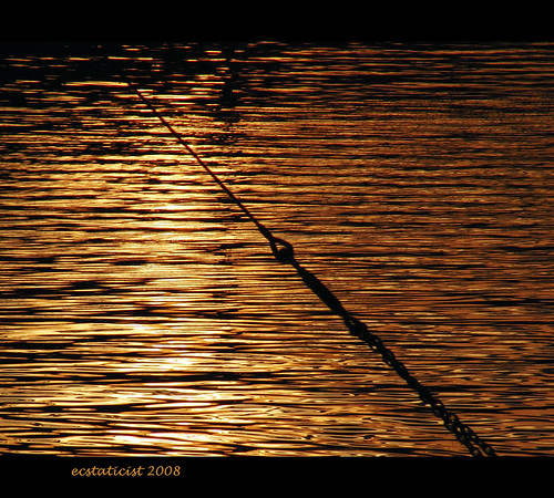 ocean light sunset red canada reflection water harbor boat bc harbour ripple rope victoria chain casio vancouverisland rigging shimmer eow exf1