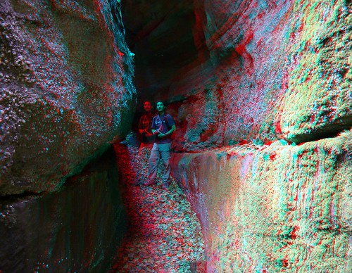 outcrop rock creek stereogram 3d pennsylvania anaglyph stereo minister
