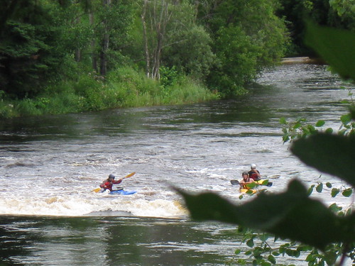 river kayak québec laurentides rapide labelle rivièrerouge mrcleslaurentides