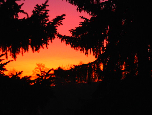 morning light red sun clouds sunrise dawn rise sonnenaufgang chemnitz wittgensdorf