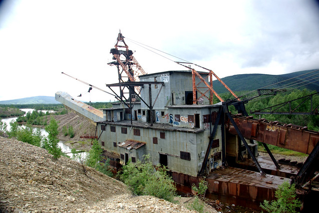 Flickriver: Photoset 'Abandoned Gold Dredge, Chatanika Alaska' by ...