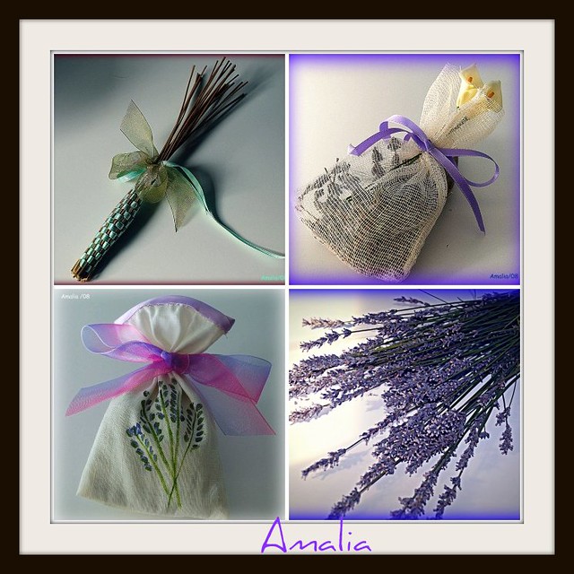 Lavender sachets - a gallery on Flickr
