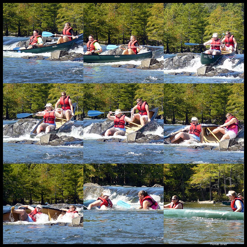 oklahoma collage river whitewater canoe rapids flip canoeing sequence paddling sinking capsize brokenbow floattrip lmf lowermountainforkriver presbyterianfalls classii oklahomaroadtrips shouldhavewentbowlinginstead