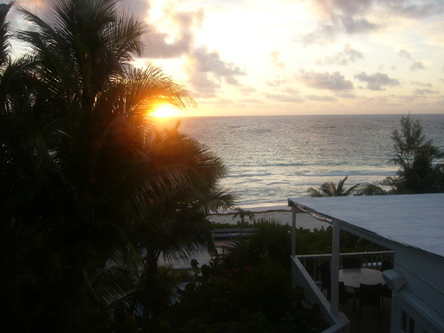 beach sunrise bahamas
