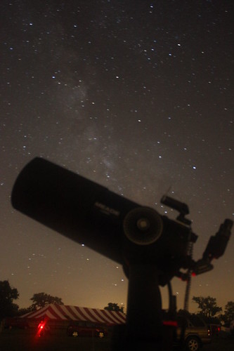 longexposure summer sky nature night outdoors indiana telescope galaxy astrophotography astronomy 2008 milkyway epoch starparty beavercity epoch2008 craigsorenson 20080803202143