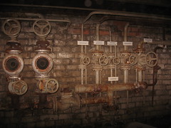 Pipes and valve wheels