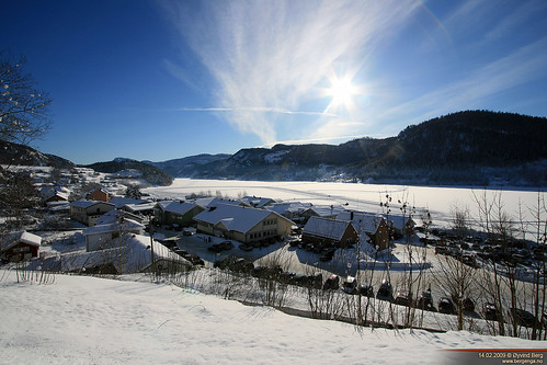 winter town kviteseid vesttelemark kviteseidmarken2009 sundkilen