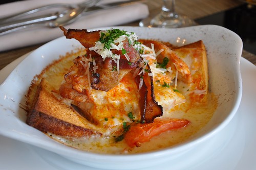 Hot Brown at The Brown Hotel Louisville KY