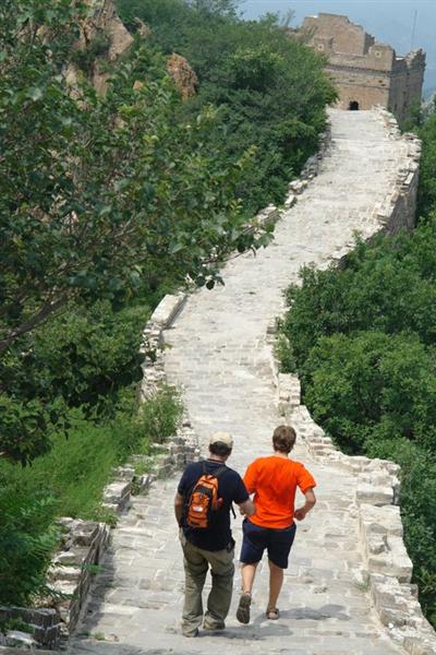 Mis compañeros de viaje por la muralla