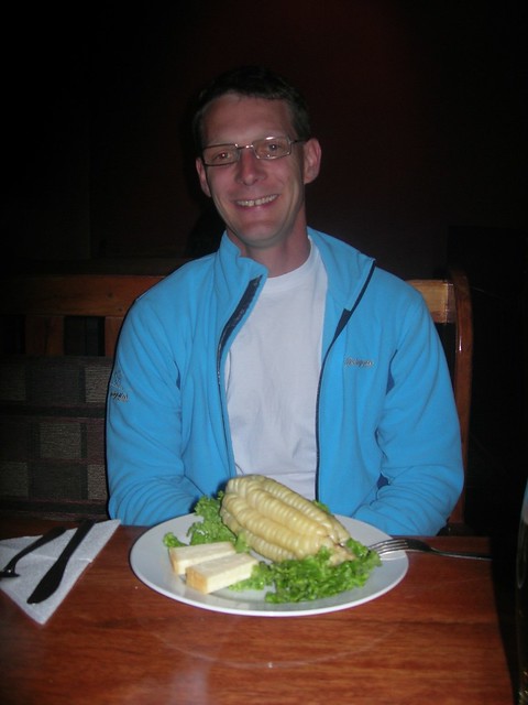 Corn with cheese, Cuzco