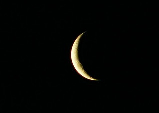 Crescent moon - bulan sabit