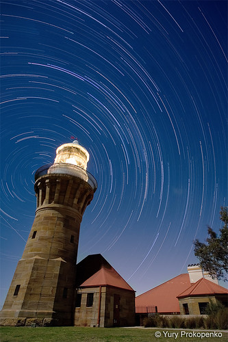 longexposure nightphotography sky lighthouse night canon stars landscape star sydney trails australia nsw 5d palmbeach barrenjoey barranjoey abigfave