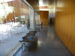 Indoor and outdoor seating - Arabian Library